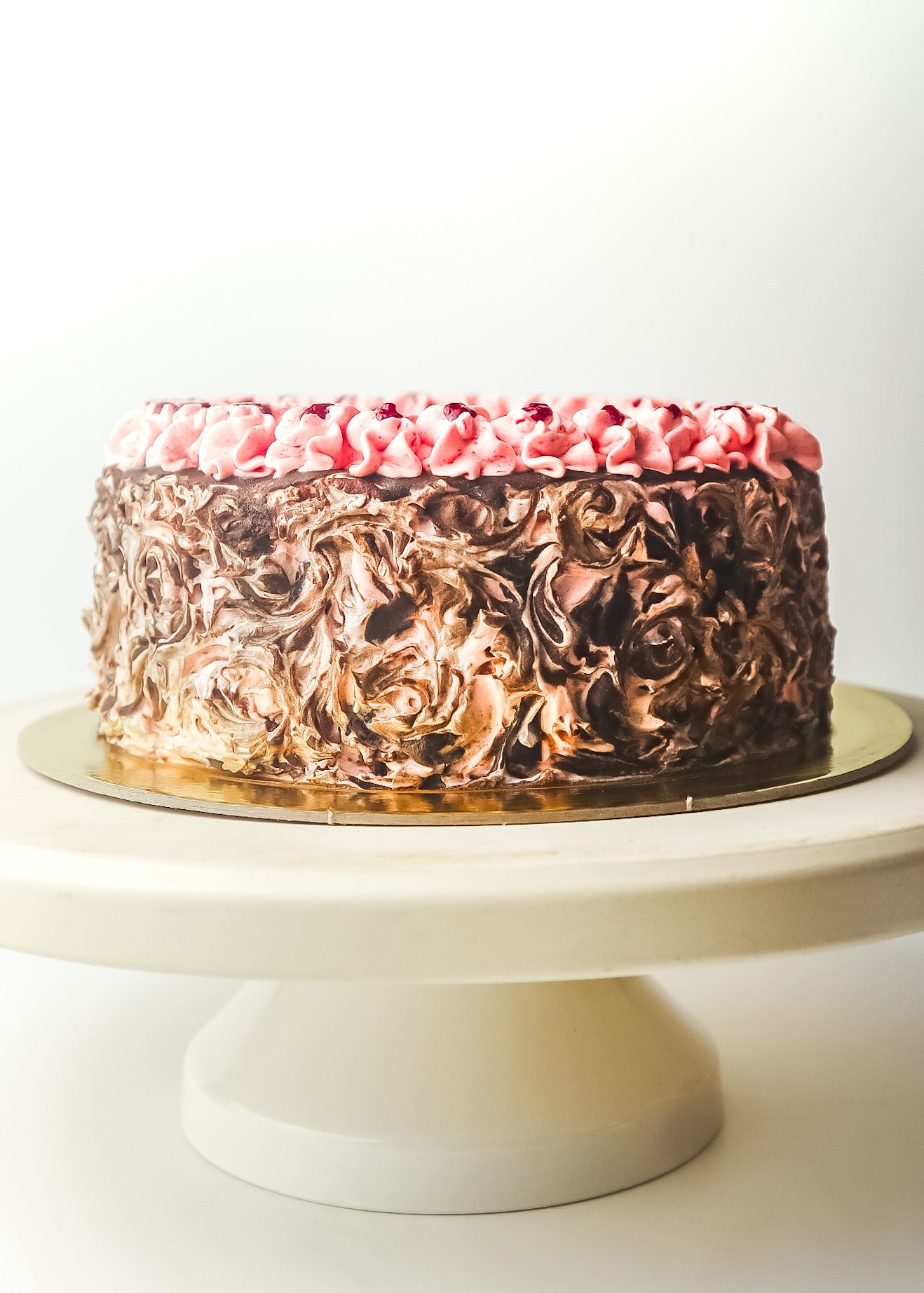 Raspberry Lush Chocolate Cake
