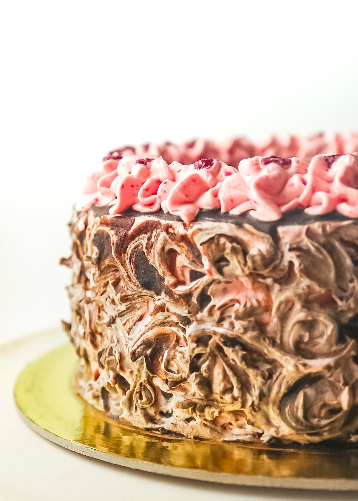 Raspberry Lush Chocolate Cake