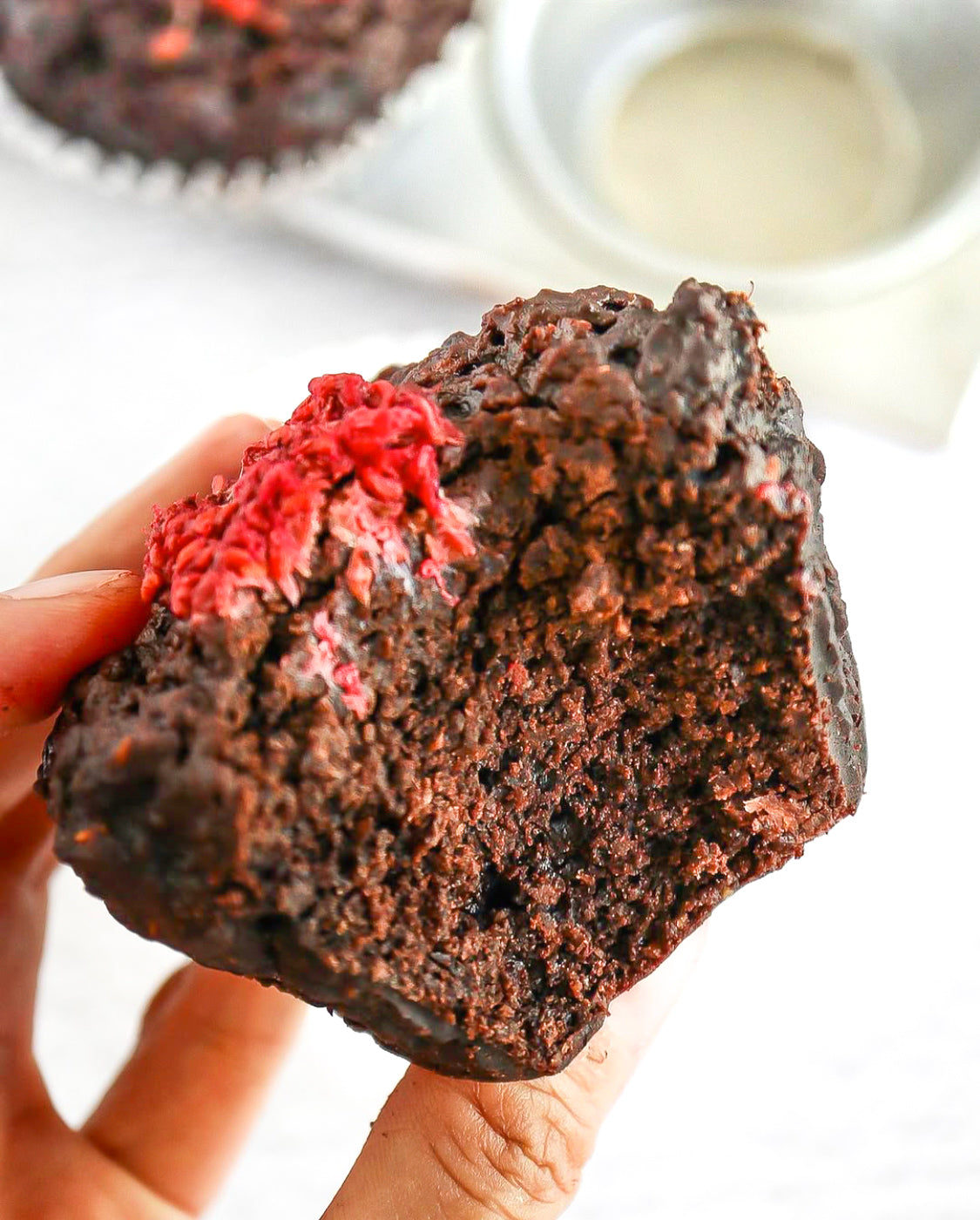 Strawberry Chocolate Muffins