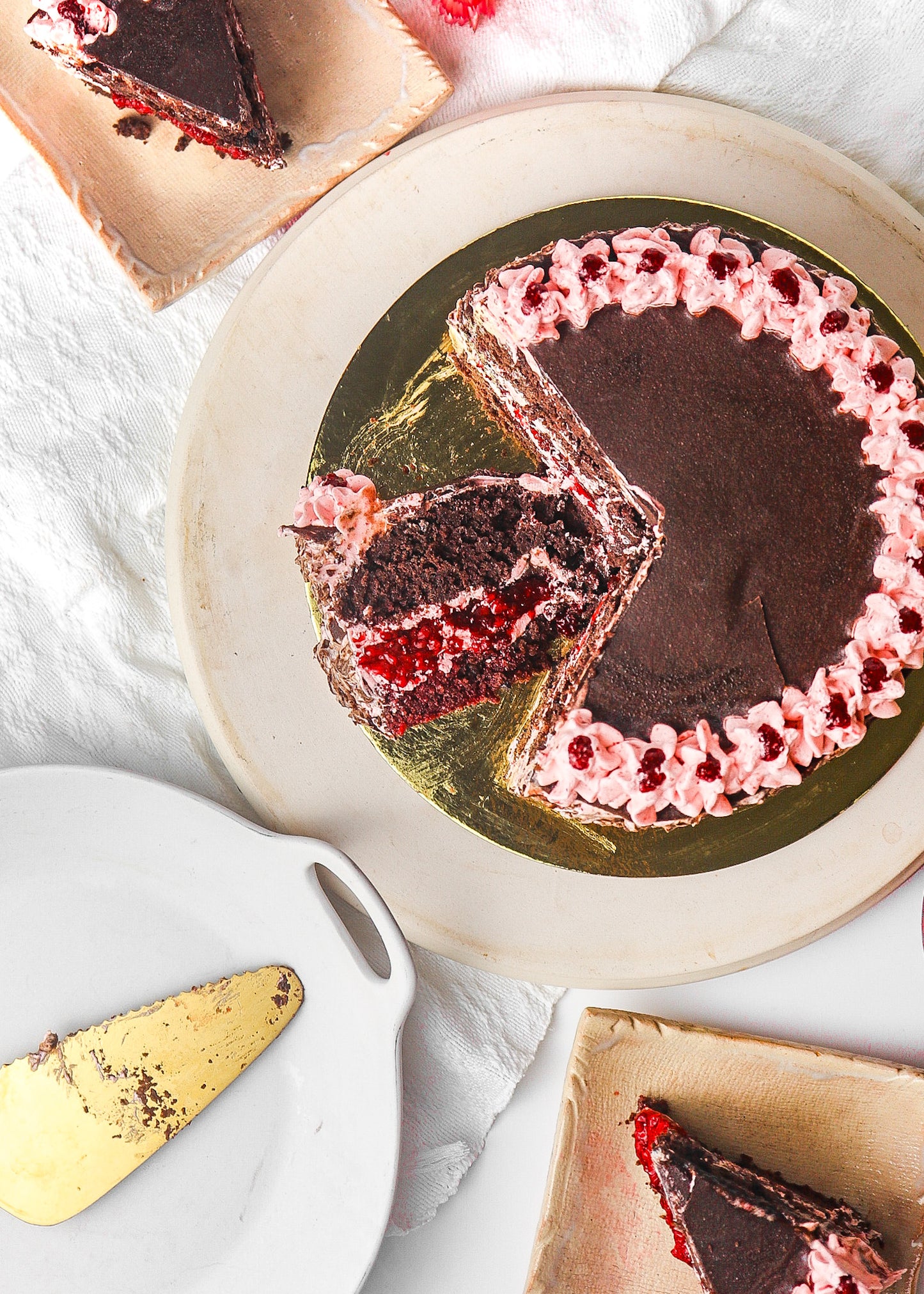 Raspberry Lush Chocolate Cake (Pre-order: 3-Day Lead Time)