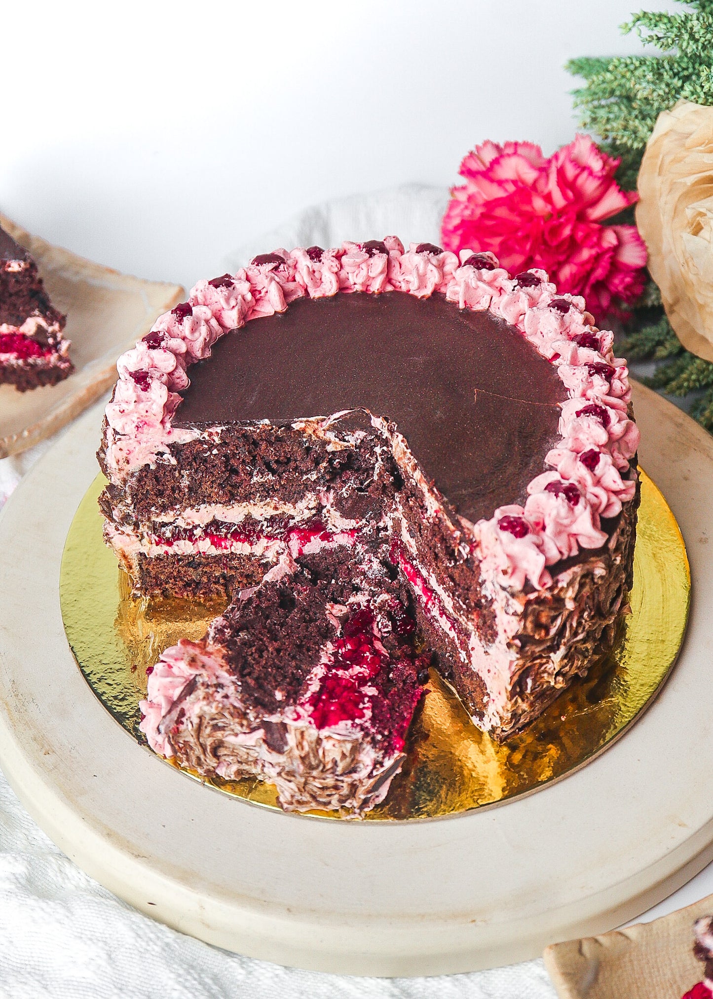 Raspberry Lush Chocolate Cake (Pre-order: 3-Day Lead Time)