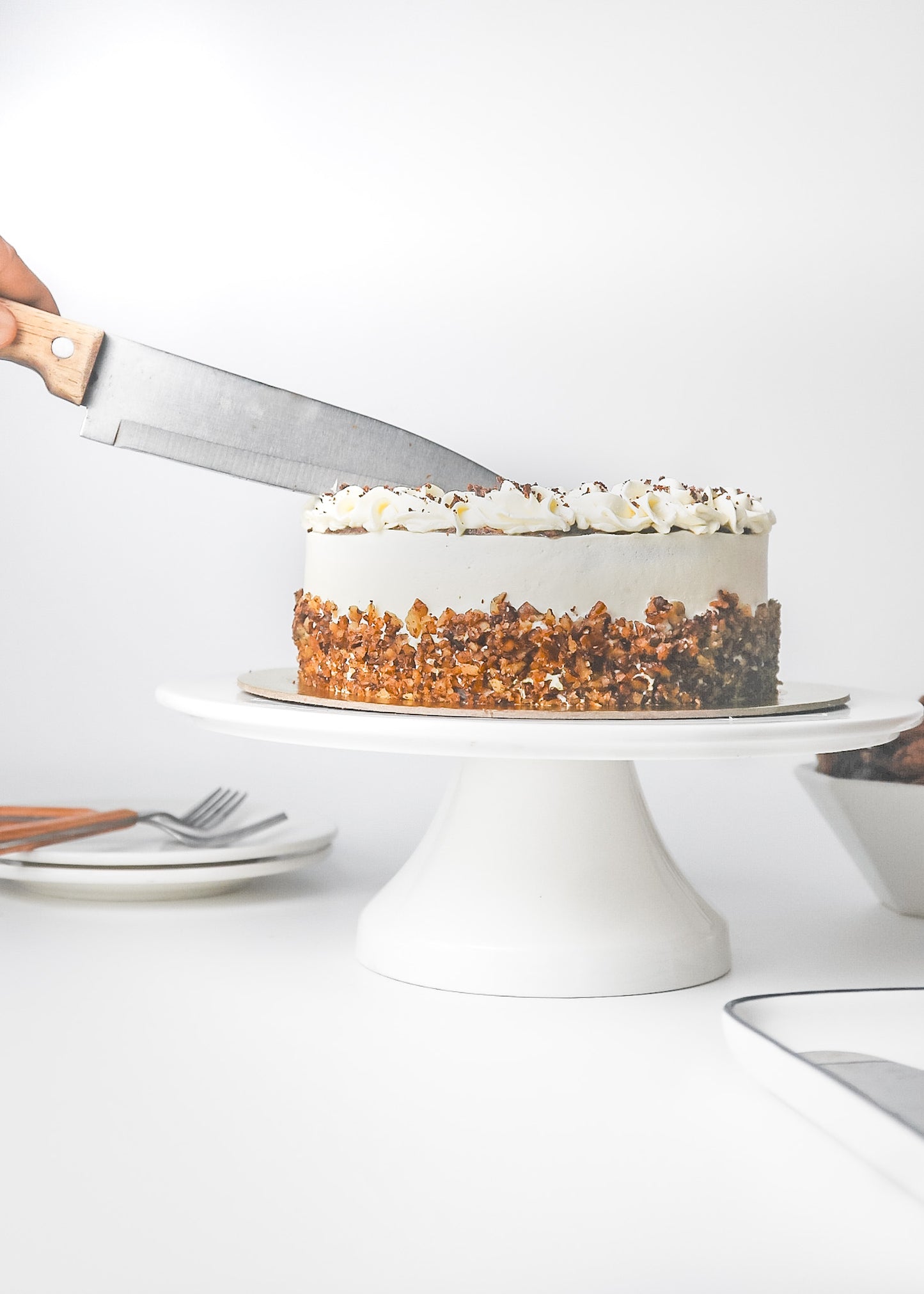 Pecan Coconut Toffee Cake