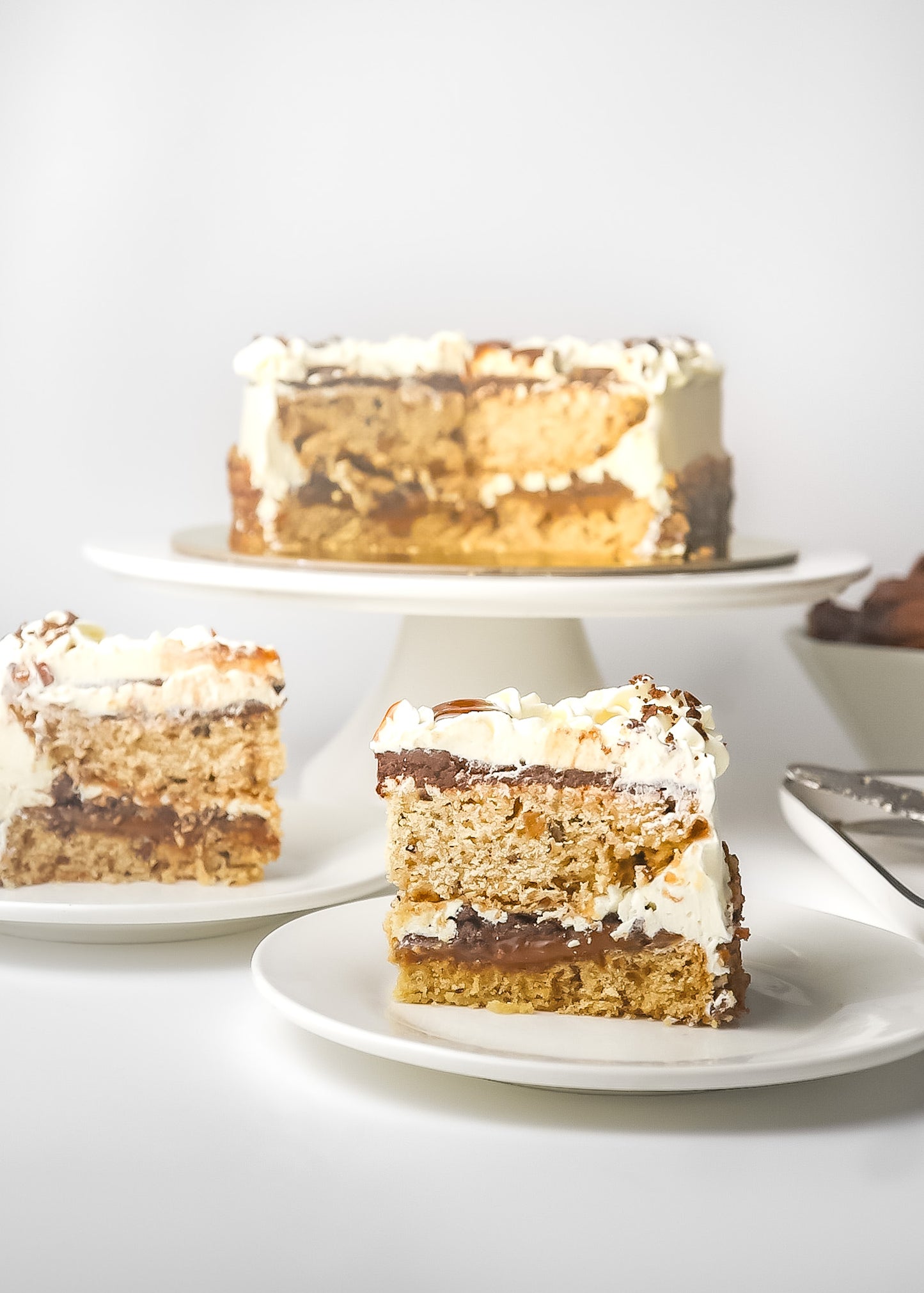 Pecan Coconut Toffee Cake
