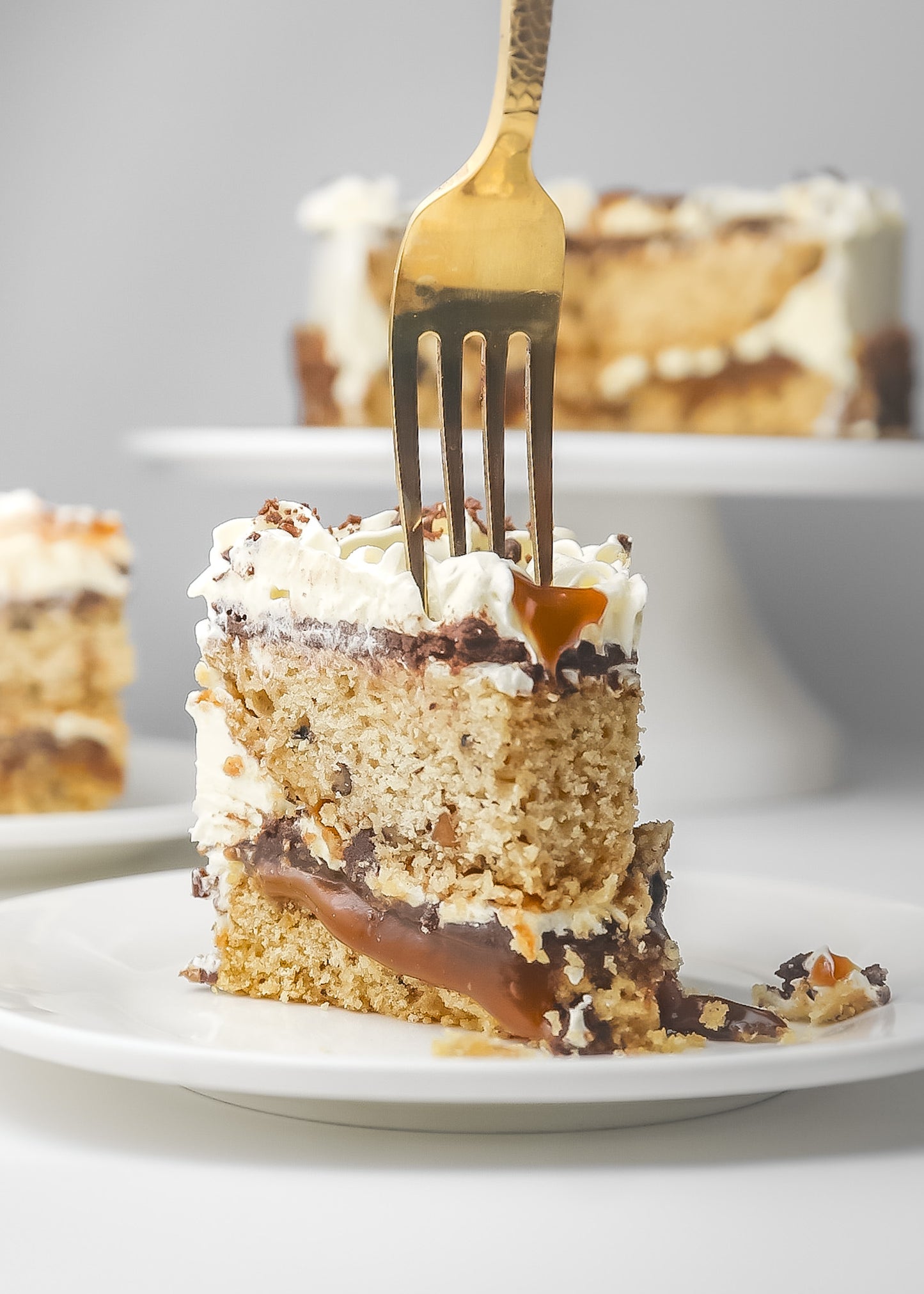 Pecan Coconut Toffee Cake