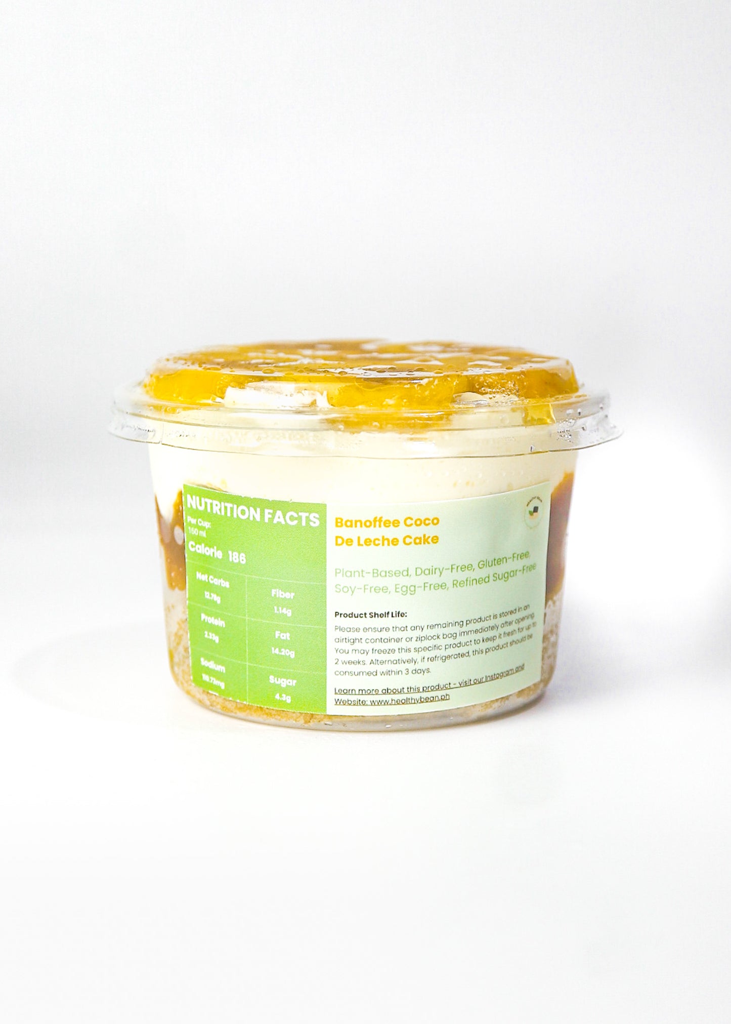 Banoffee Coco De Leche Cake in Cup