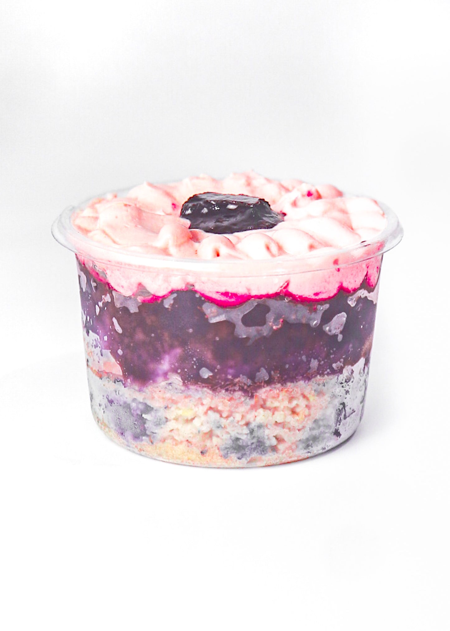 Acai Blueberry Lemon Cake in Cup