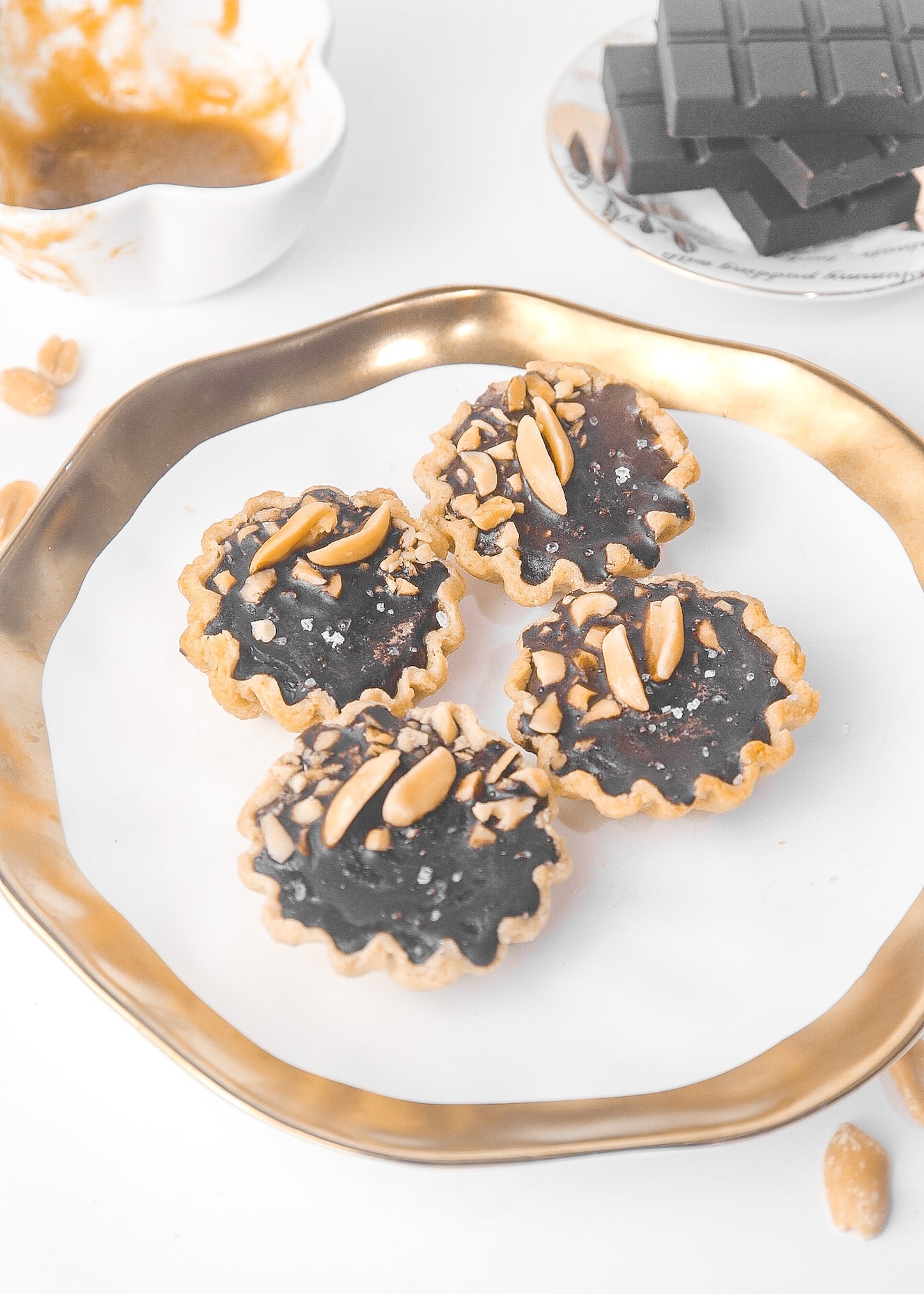 Nut Millionaire Shortbread Tart