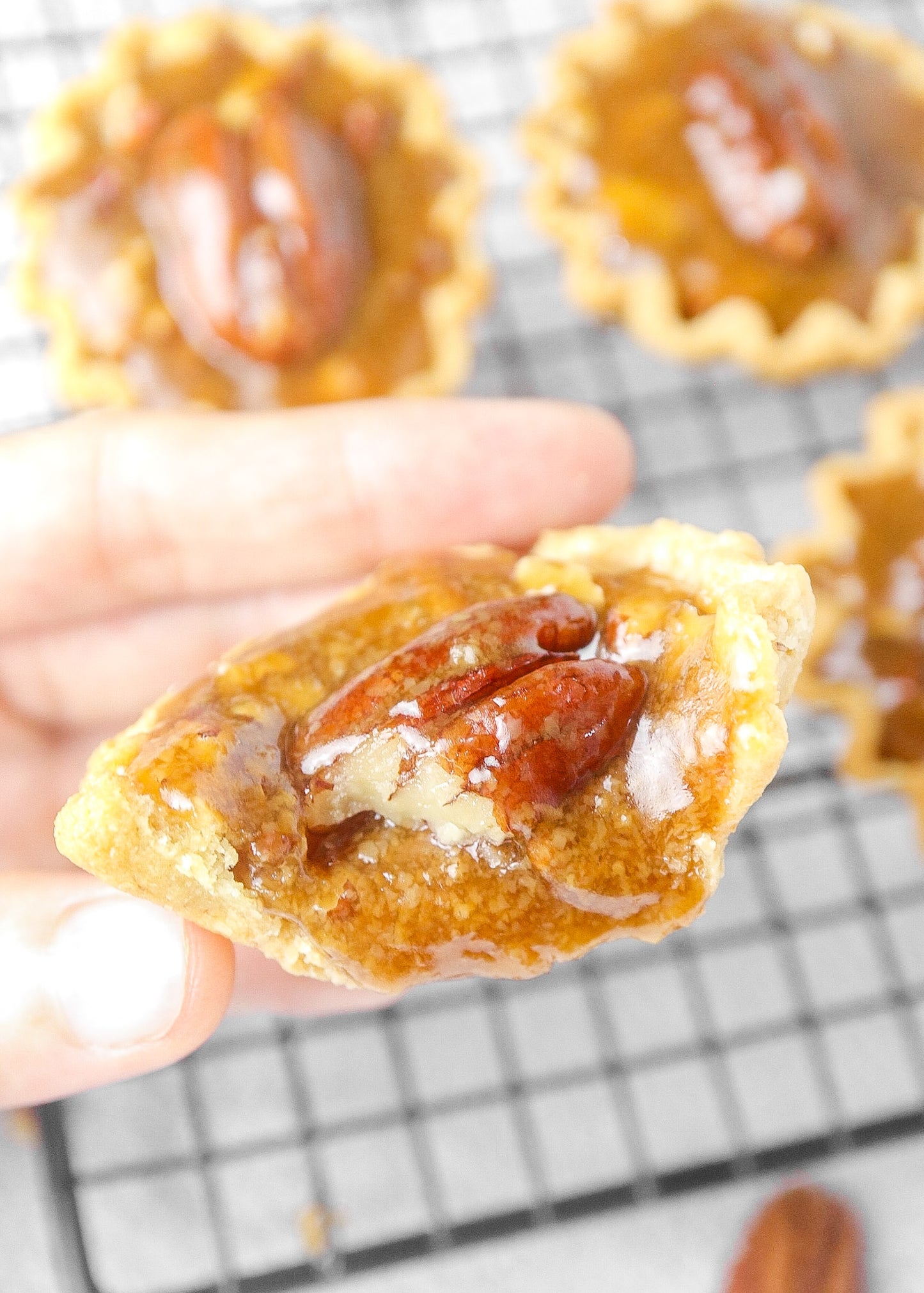 Pecan Salted Coco Caramel Tart