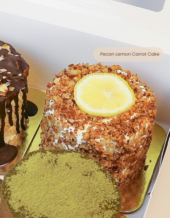 Pecan Lemon Carrot Cake (Pre-order: 2-Day Lead Time)