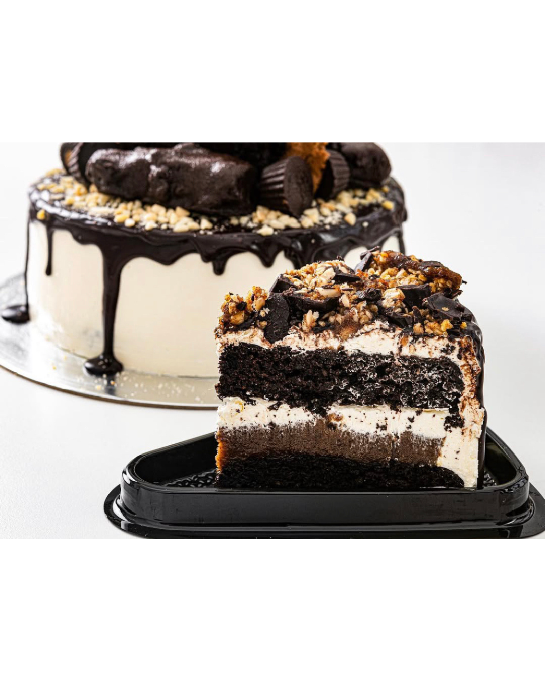 Vegan Snickers Cake