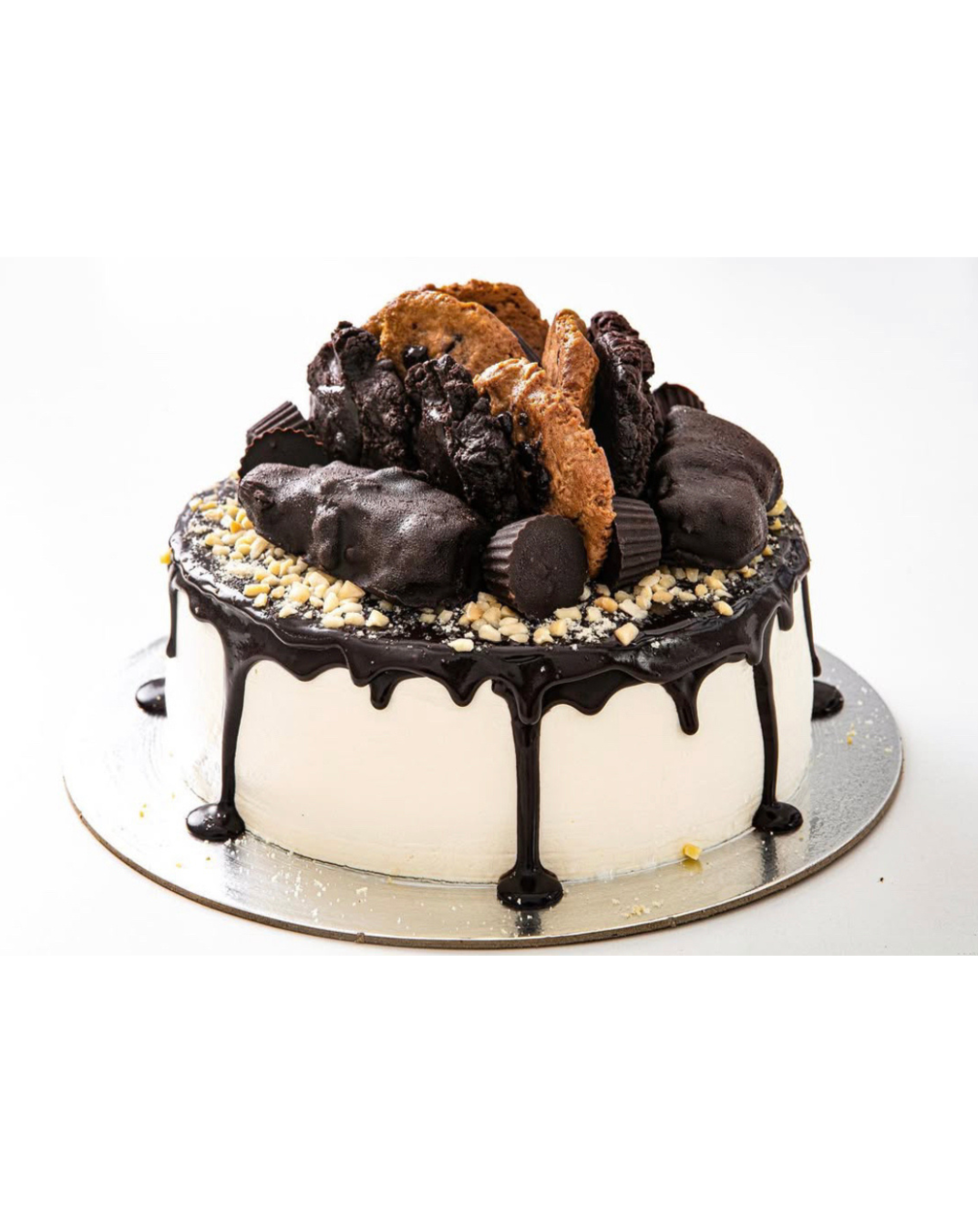 Vegan Snickers Cake