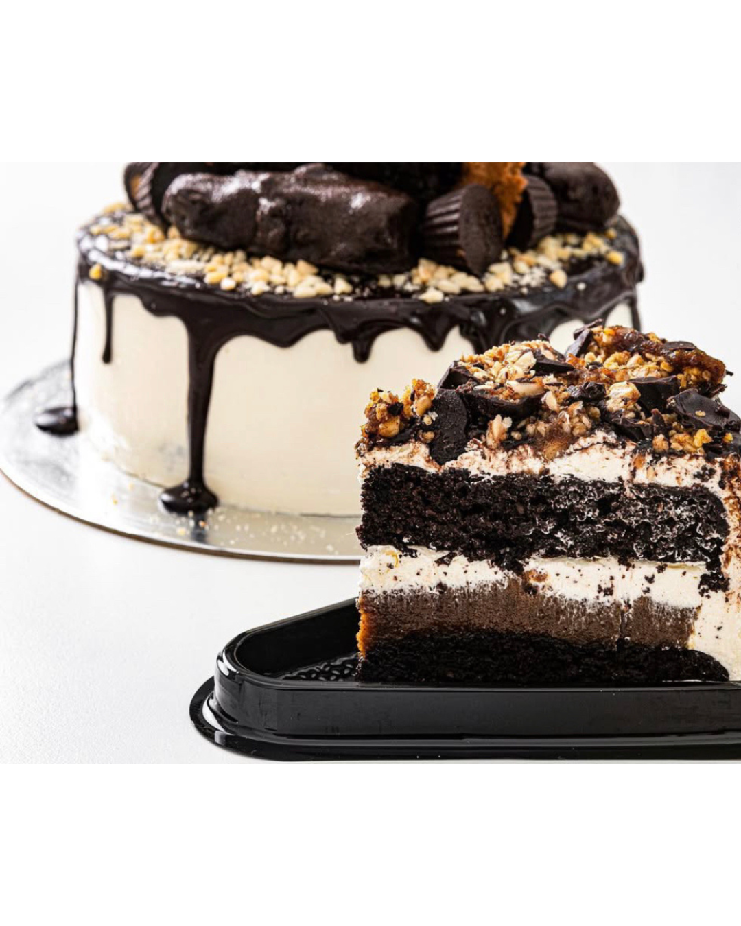 Vegan Snickers Cake