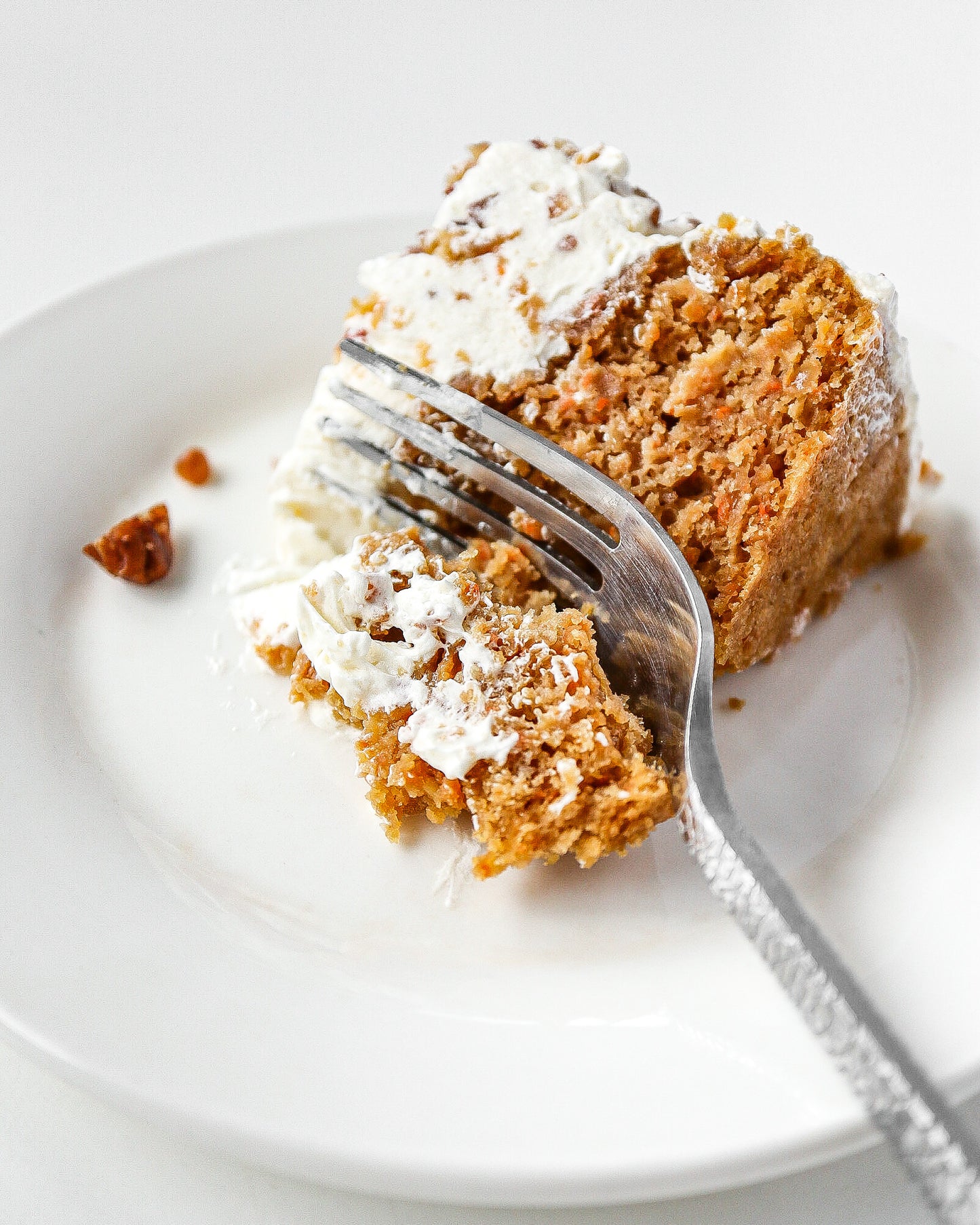 Pecan Lemon Carrot Cake (coconut sugar sweetener)