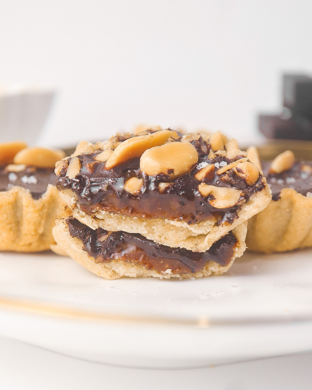 Nut Millionaire Shortbread Tartlet