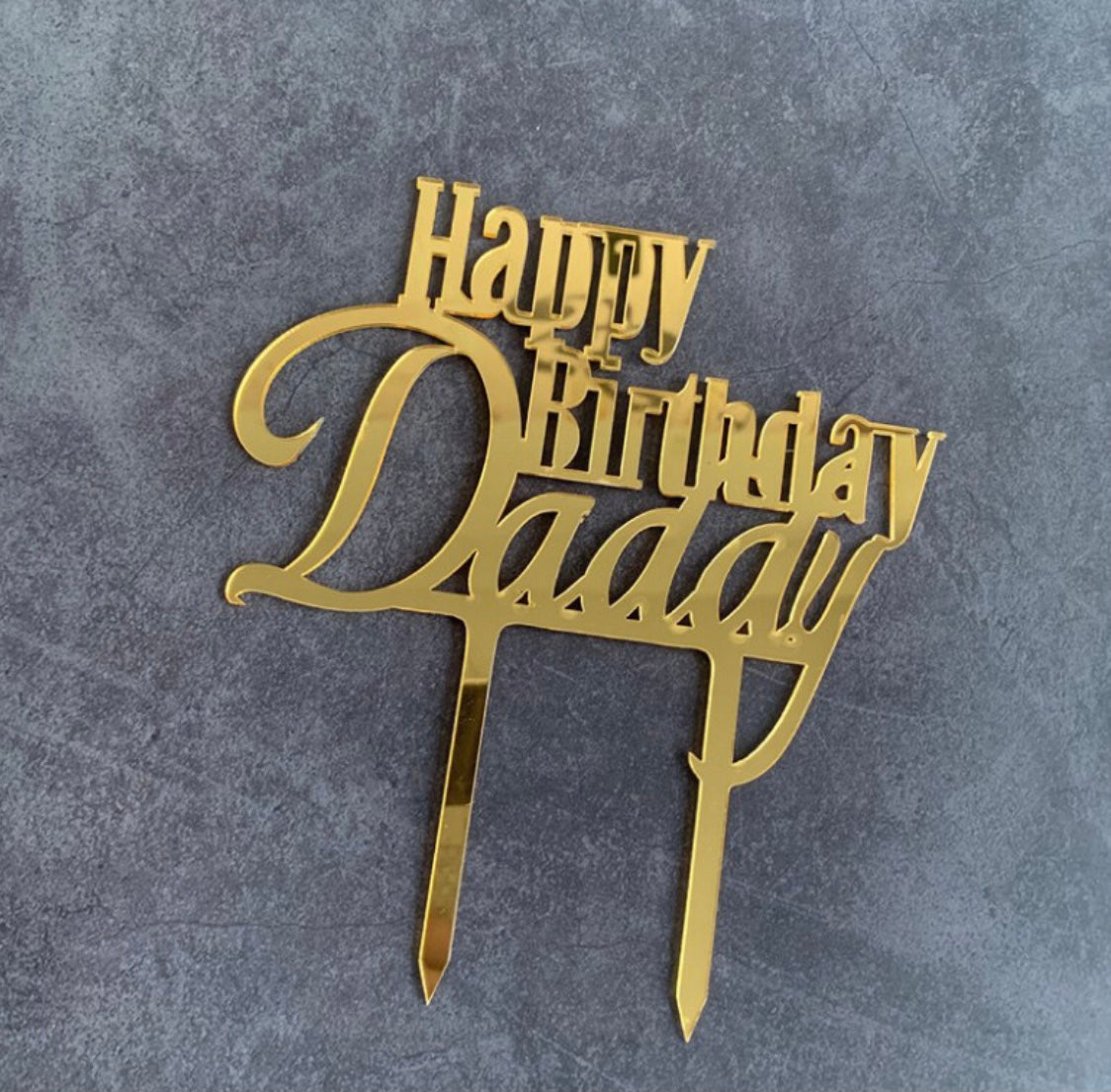 Free Greetings Cake Toppers (Choose Design)