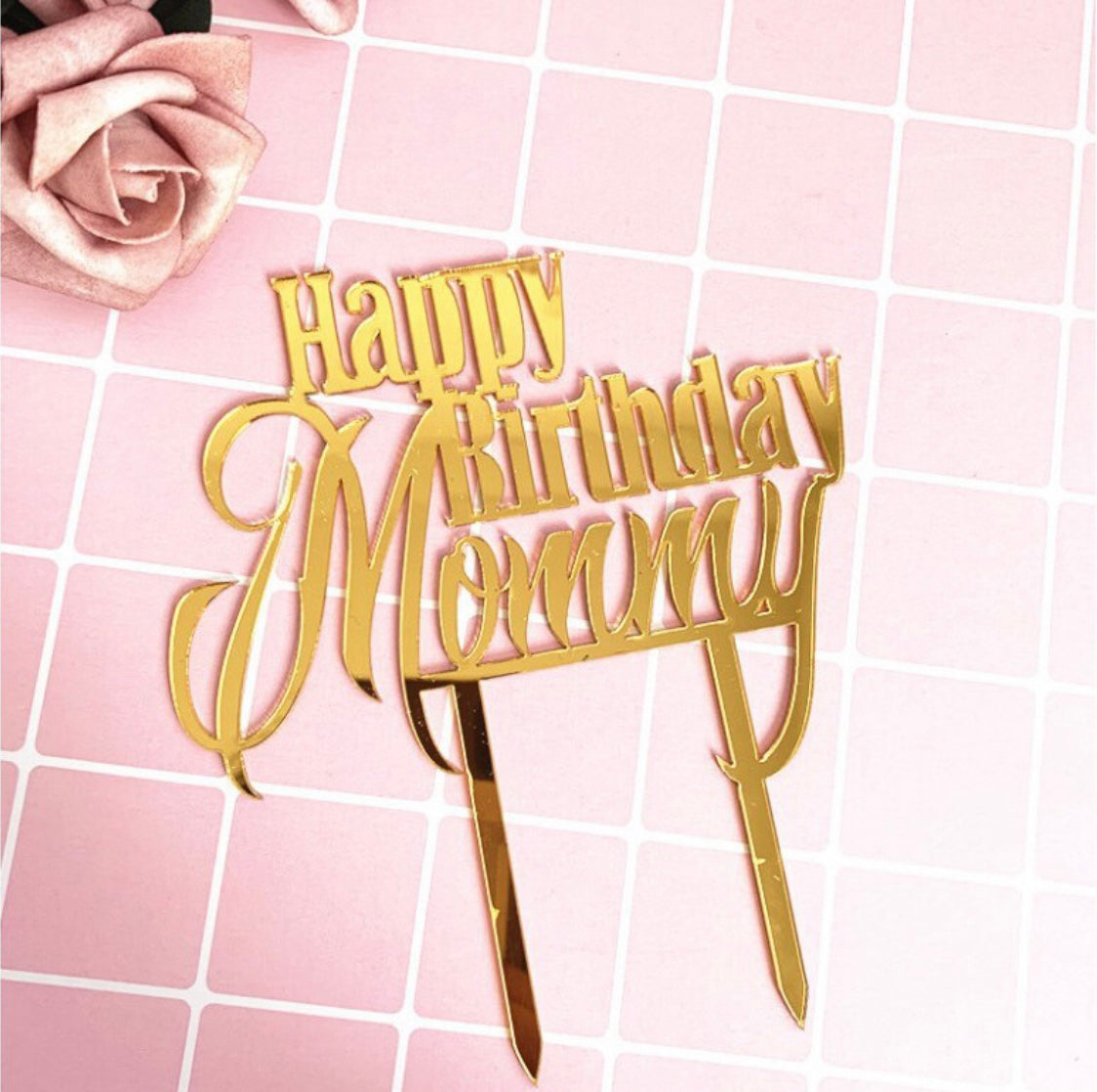 Free Greetings Cake Toppers (Choose Design)