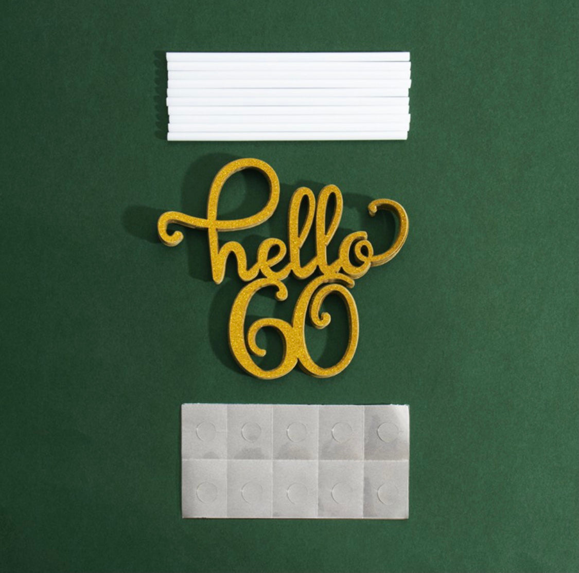 Free Greetings Cake Toppers (Choose Design)