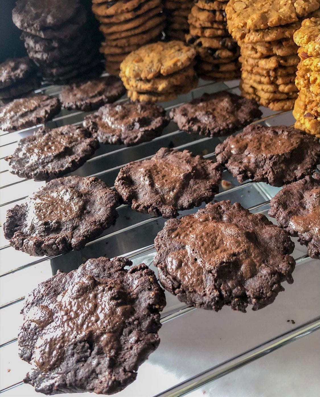 Best Seller: Dark Lava Cookies (5 Pieces Palm Size)
