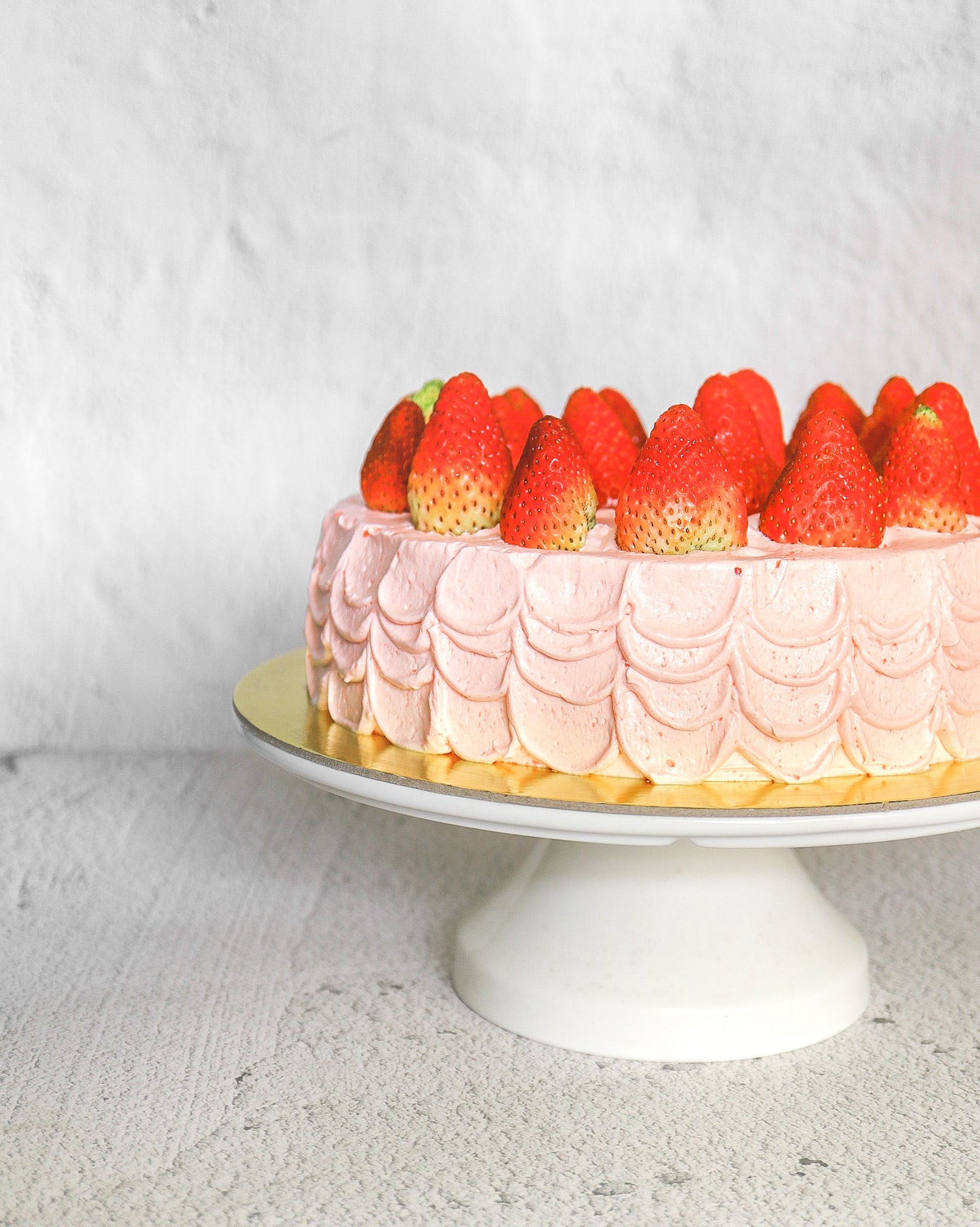 Best Seller: Vanilla Strawberry Overload Cake