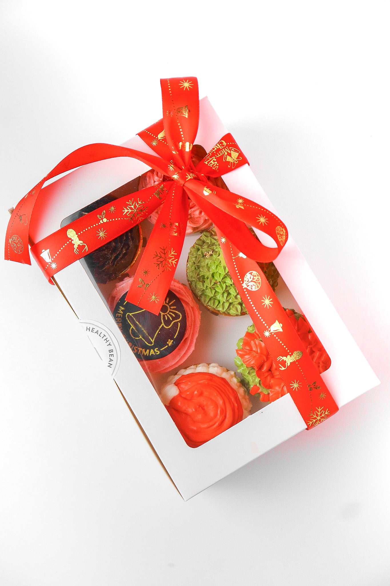 Christmas Holiday Cupcakes (6 Pieces) (Pre-order for December 15-24)