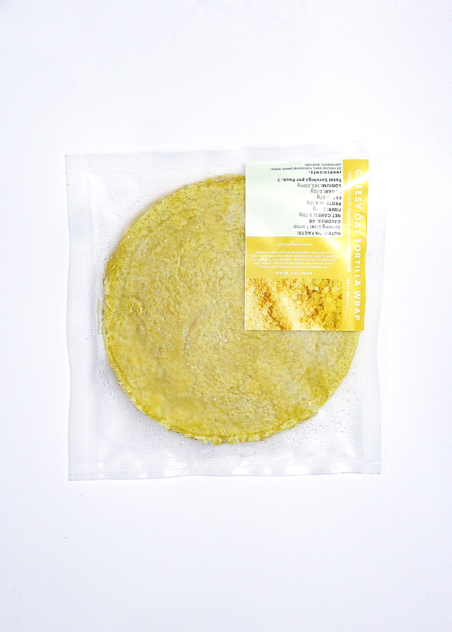 Cheesy Oat Tortilla Wrap