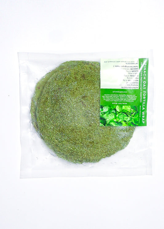 Spinach Oat Tortilla Wrap
