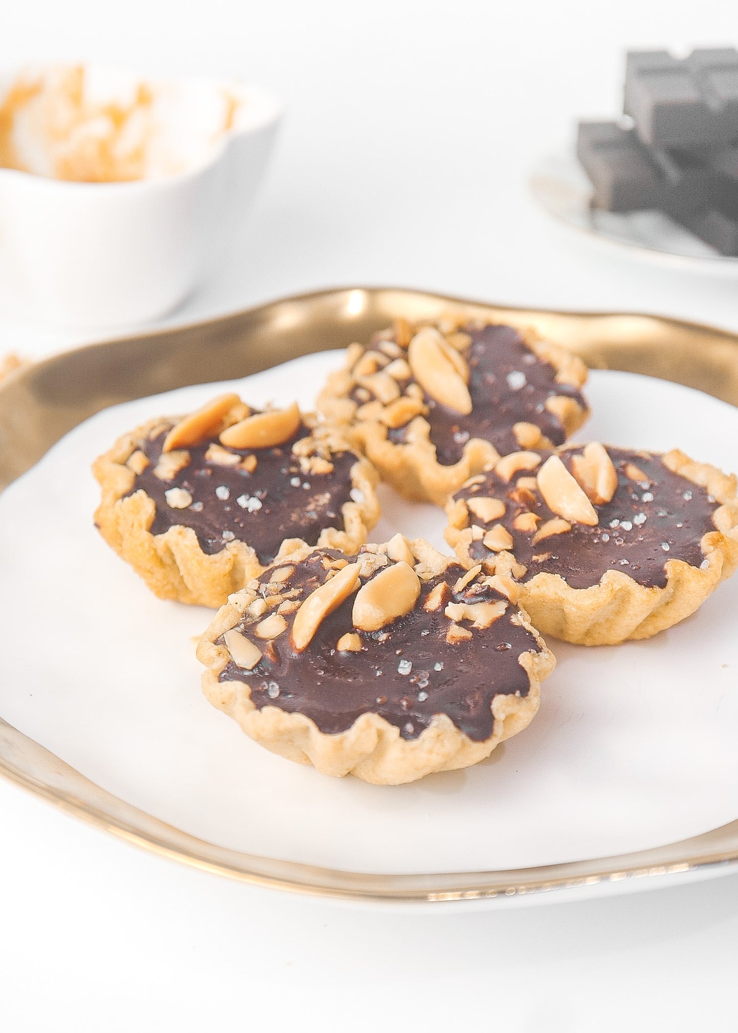 Nut Millionaire Shortbread Tartlet