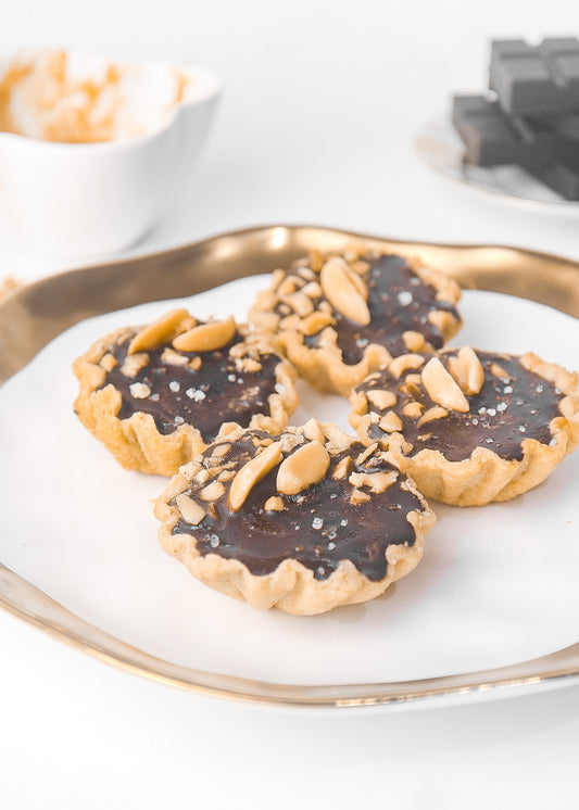 Nut Millionaire Shortbread Tart