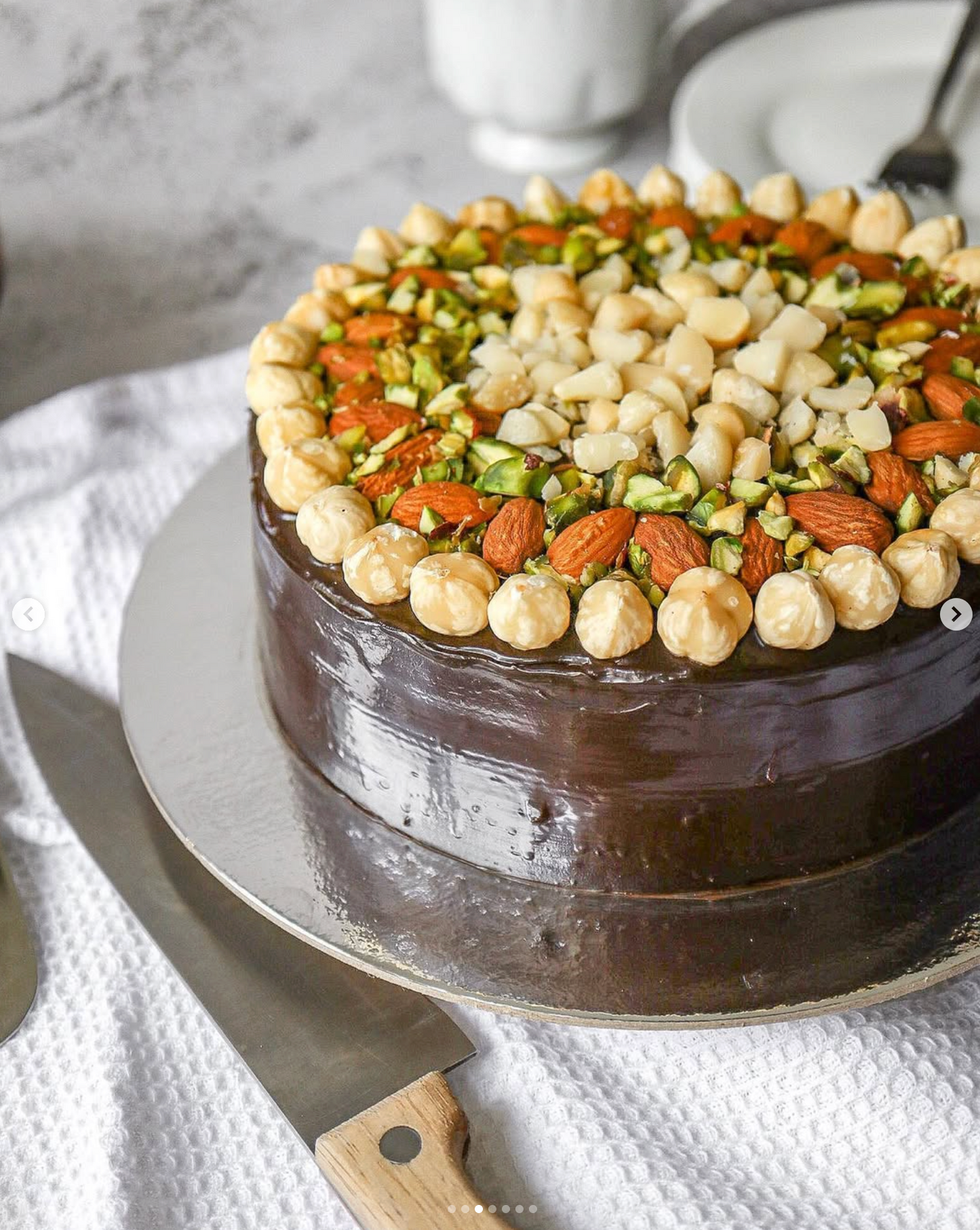 Nutty Almond Milk Chocolate Cake (3-day Lead Time)