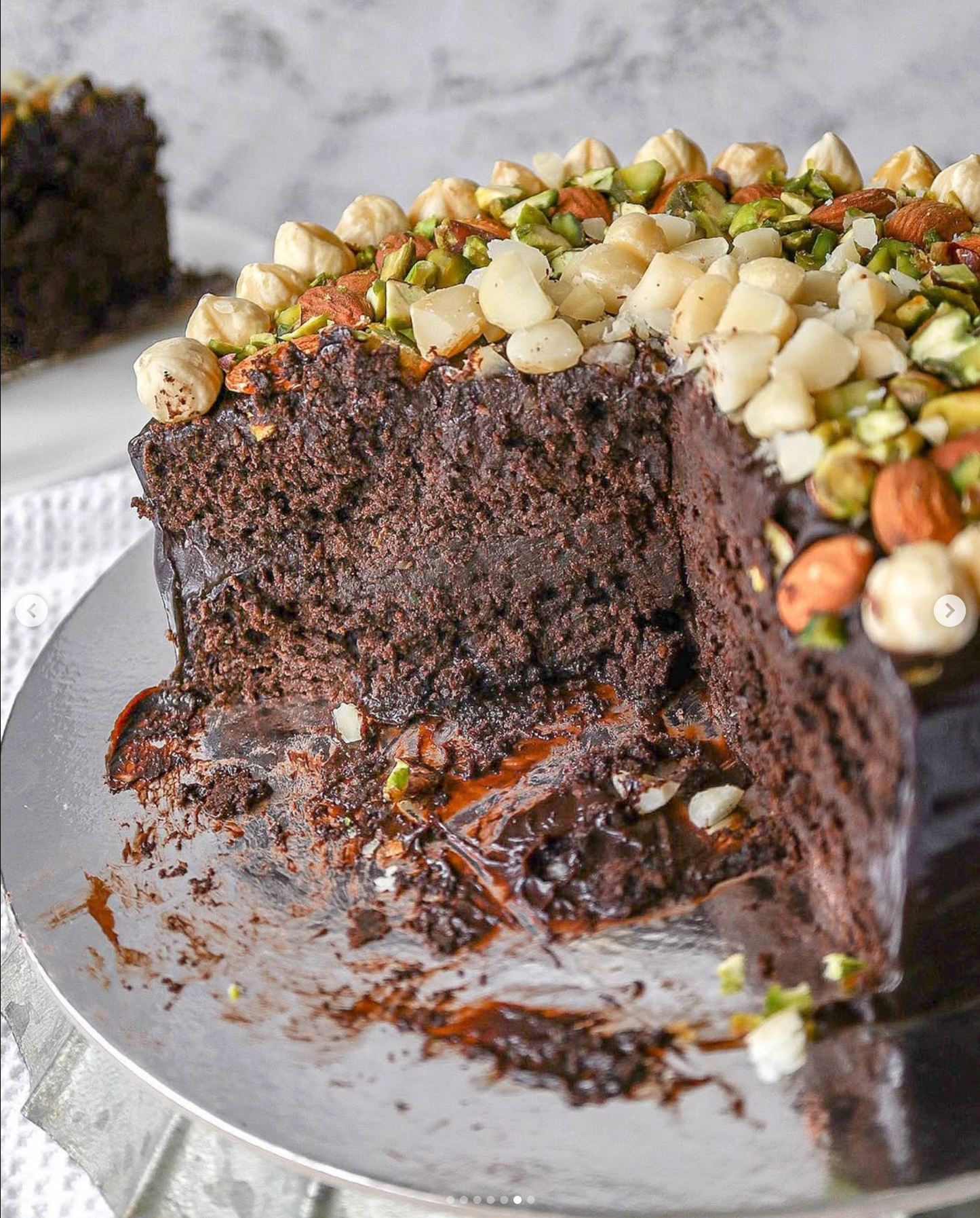 Nutty Almond Milk Chocolate Cake (3-day Lead Time)