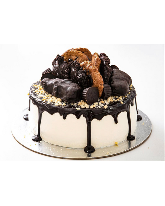 Vegan Snickers Cake