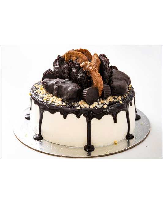 Vegan Snickers Cake