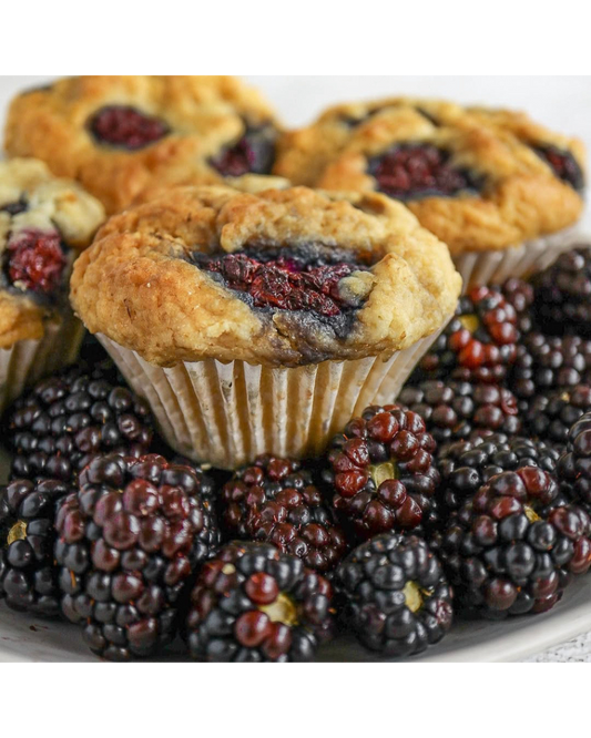 Blackberry Buttermilk Muffins