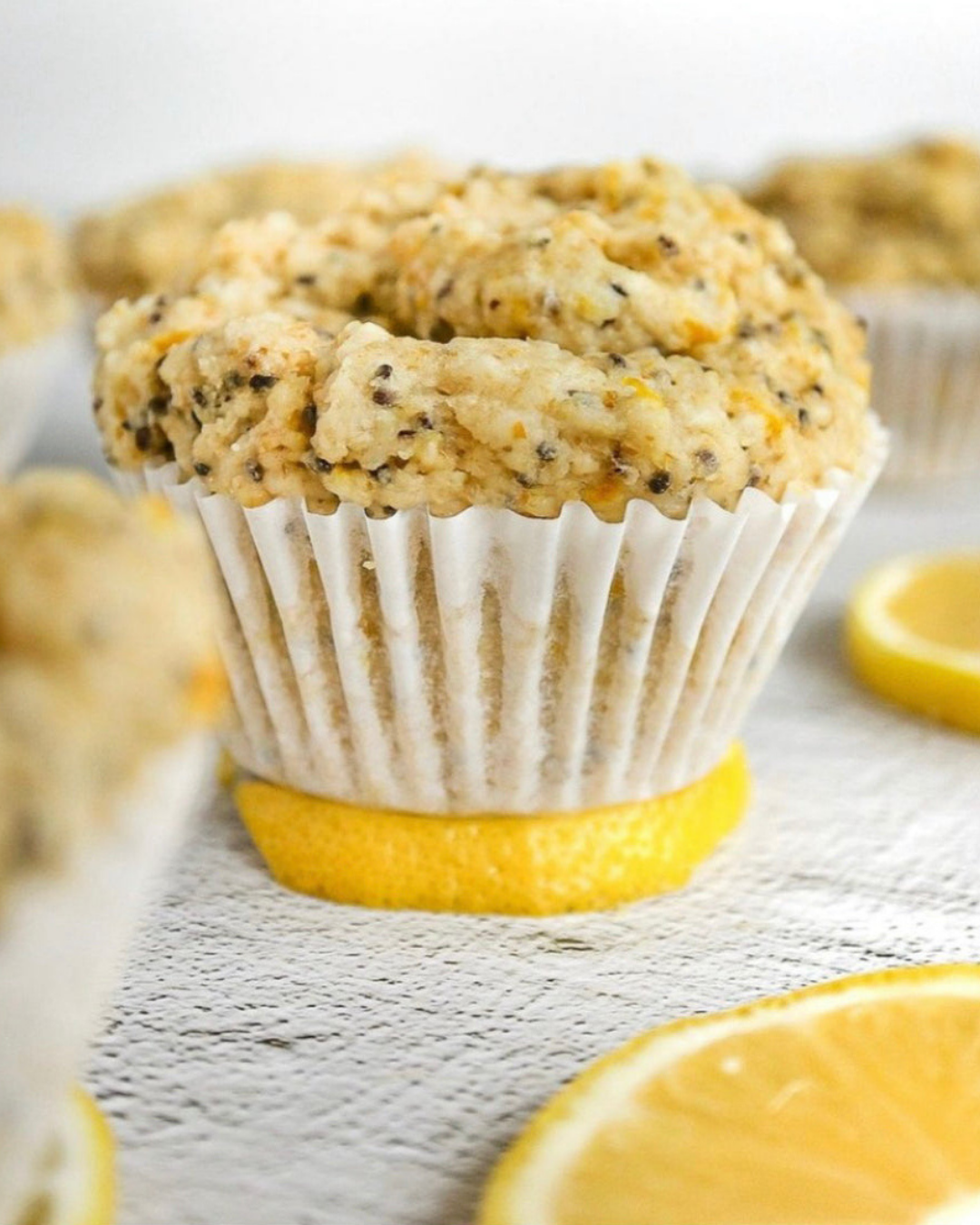 Chia Lemon Muffins