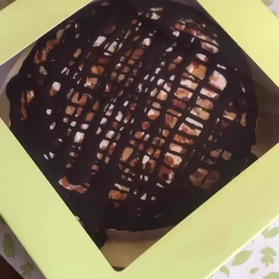 Almond & Dark Chocolate Sans Rival Cake Healthy Bean