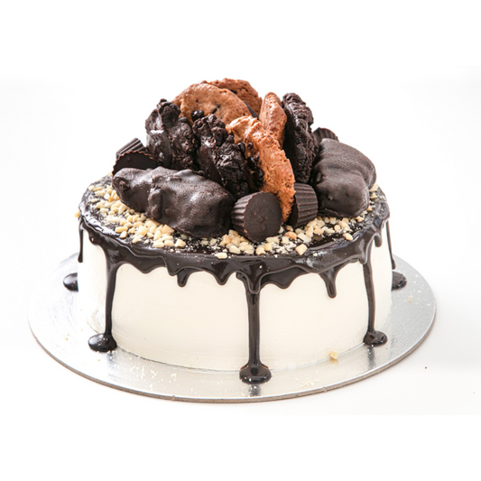 Vegan Snickers Cake (available in sugar-free)
