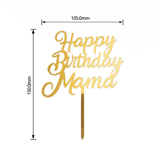 Free Greetings Cake Toppers (Choose Design)