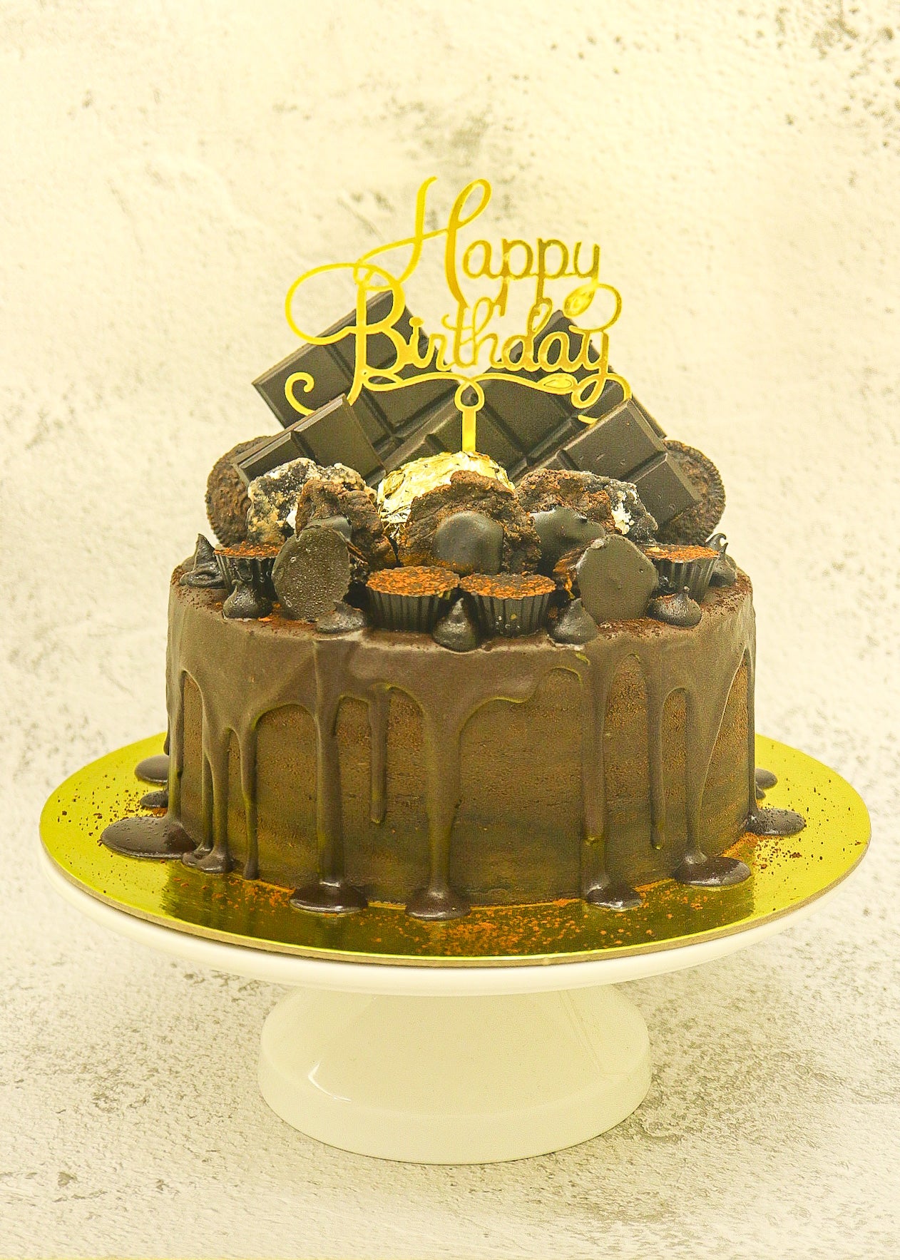 Best Seller: Drunken Triple Dark Chocolate Protein Cake