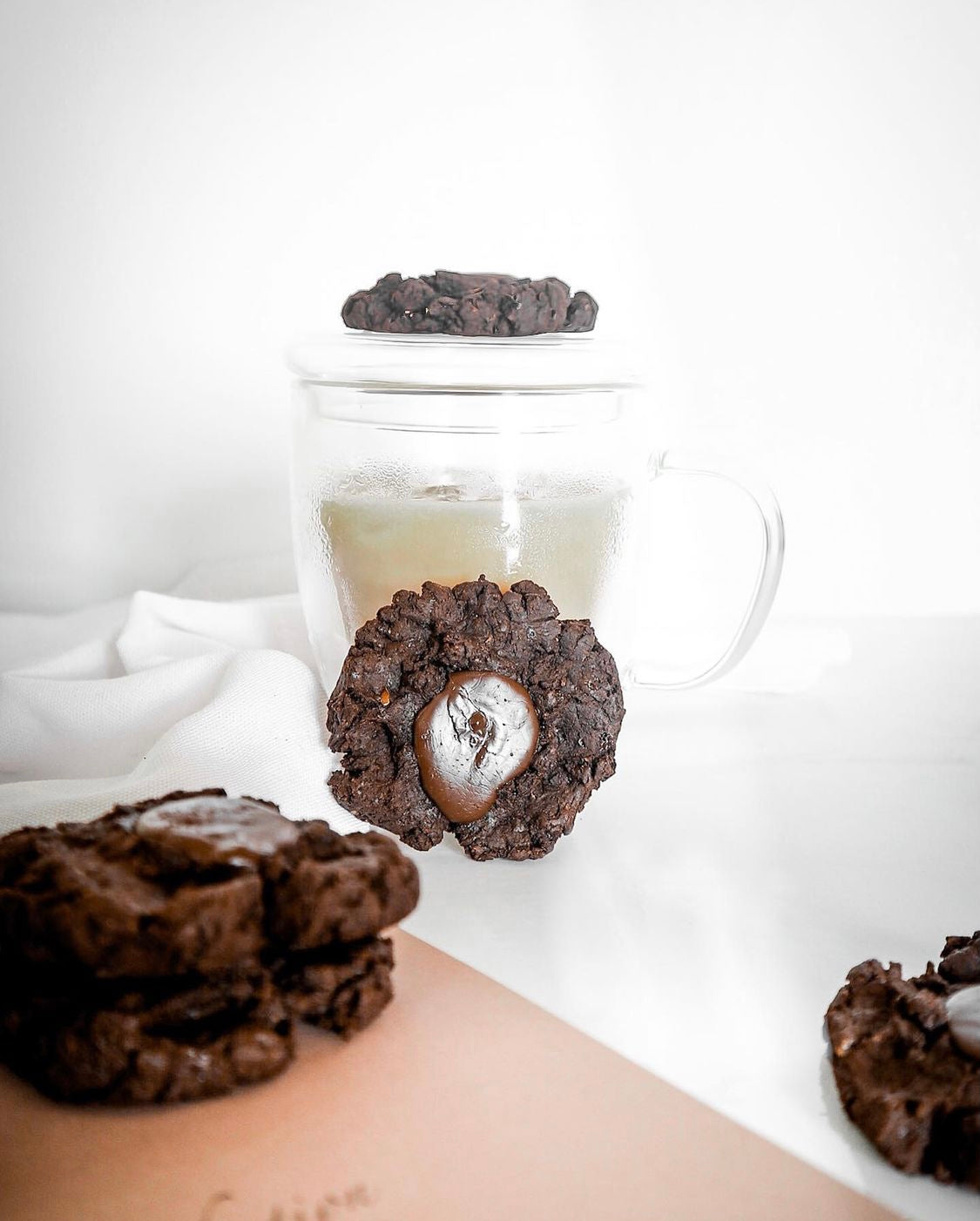 TOP-SELLER! - Dark Lava Cookies (coconut sugar sweetener)
